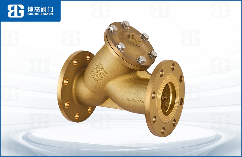 黃(huáng)銅法蘭過濾(lü)器