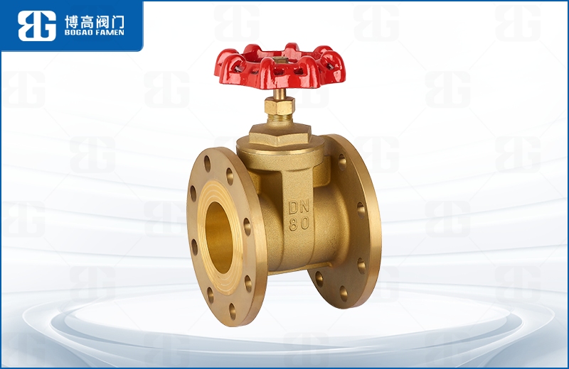 黃銅法蘭閘(zha)閥