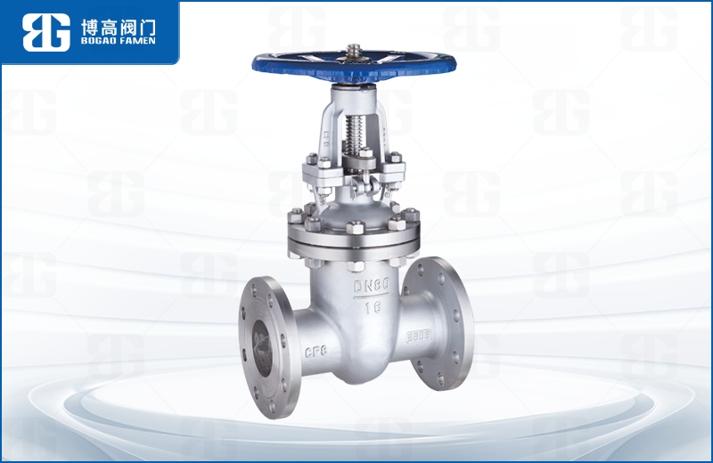 不(bú)鏽鋼楔式法(fǎ)蘭閘閥