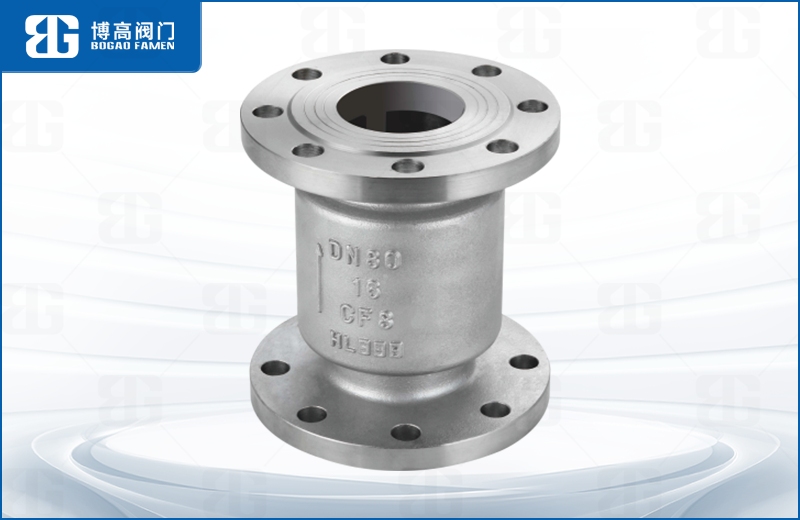 不(bu)鏽鋼立式止回閥(fá)